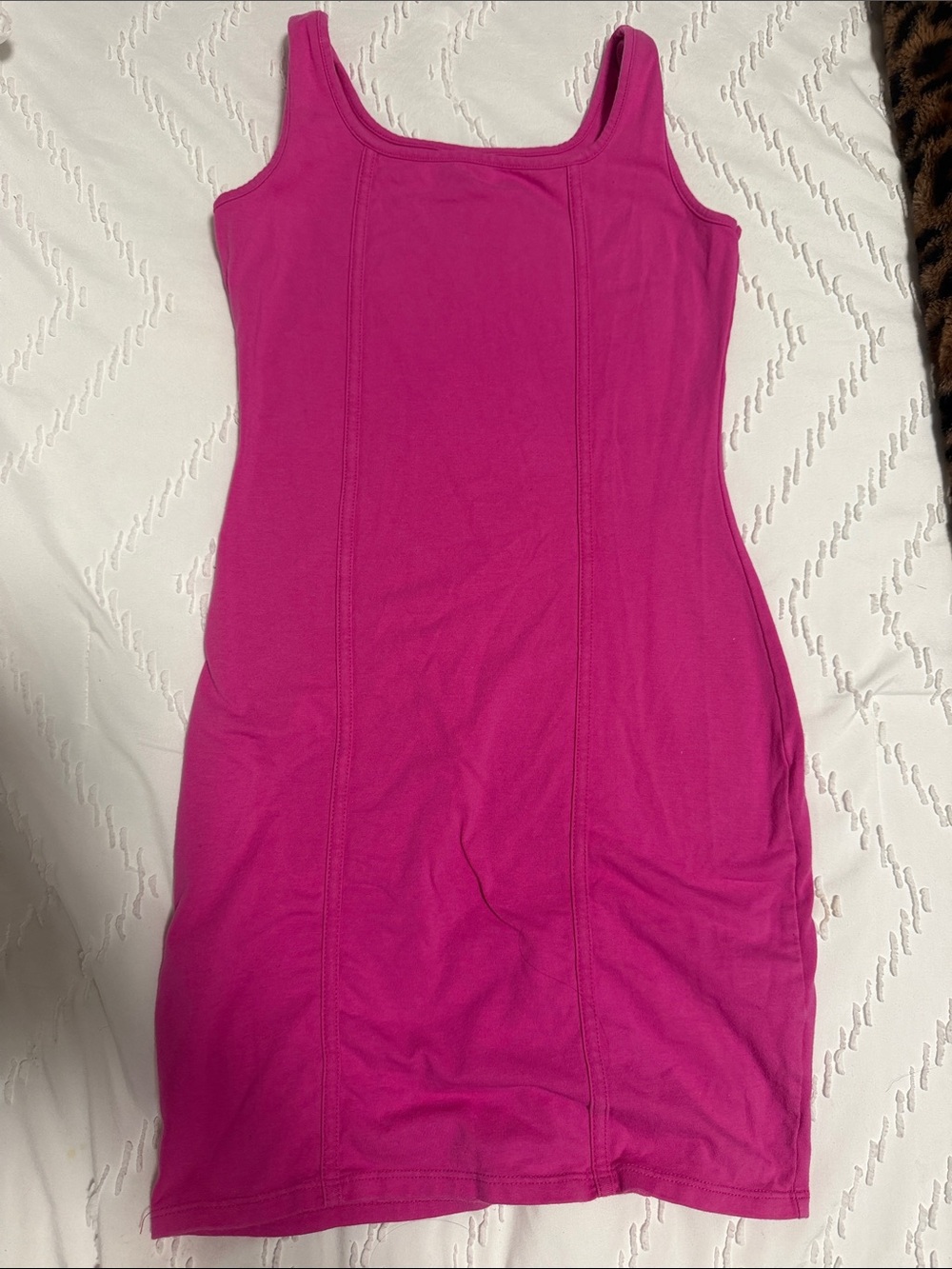 Target Hot Pink Tank Mini Dress